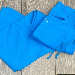 Blue Scrub Pants